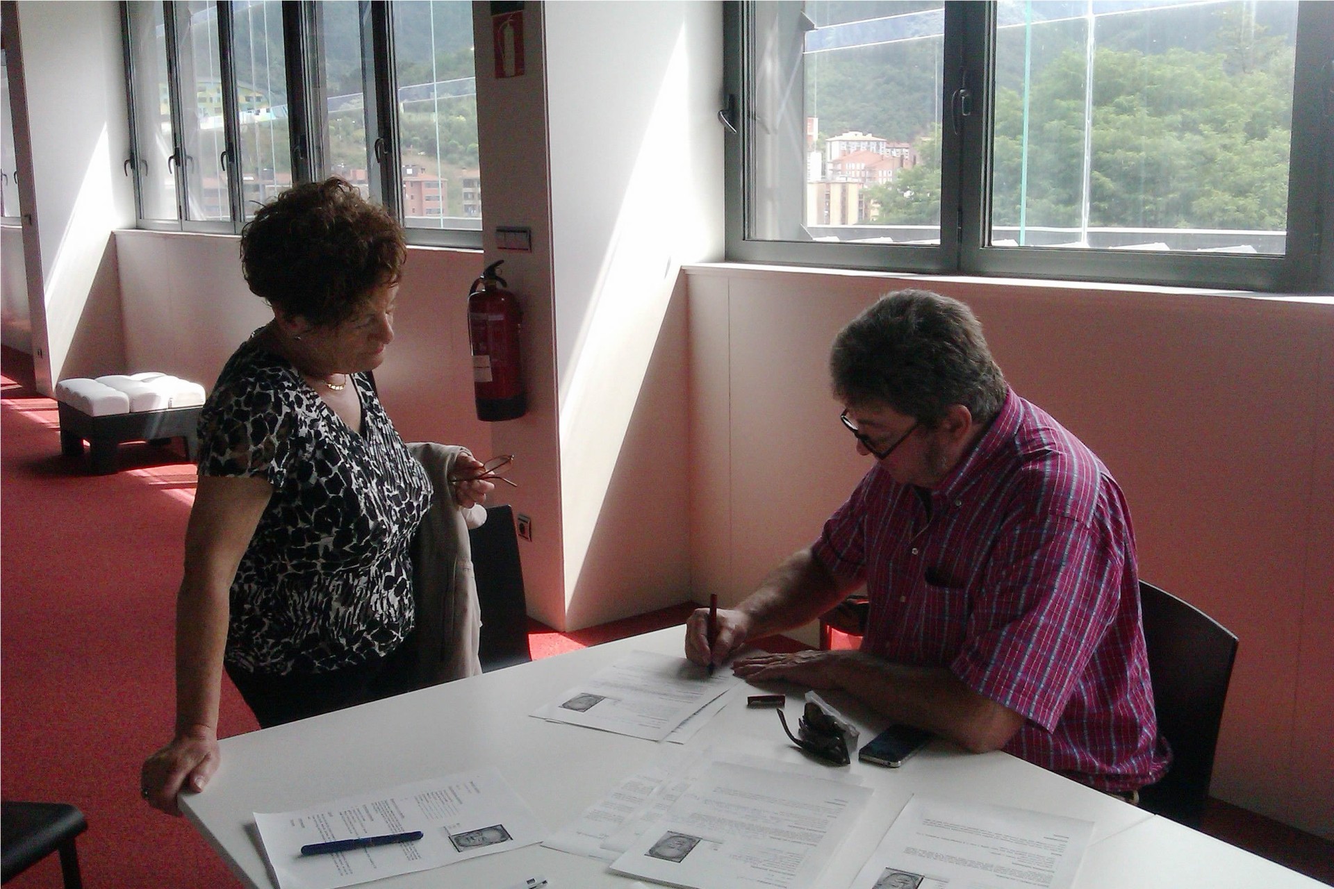 Una de las personas entrevistadas