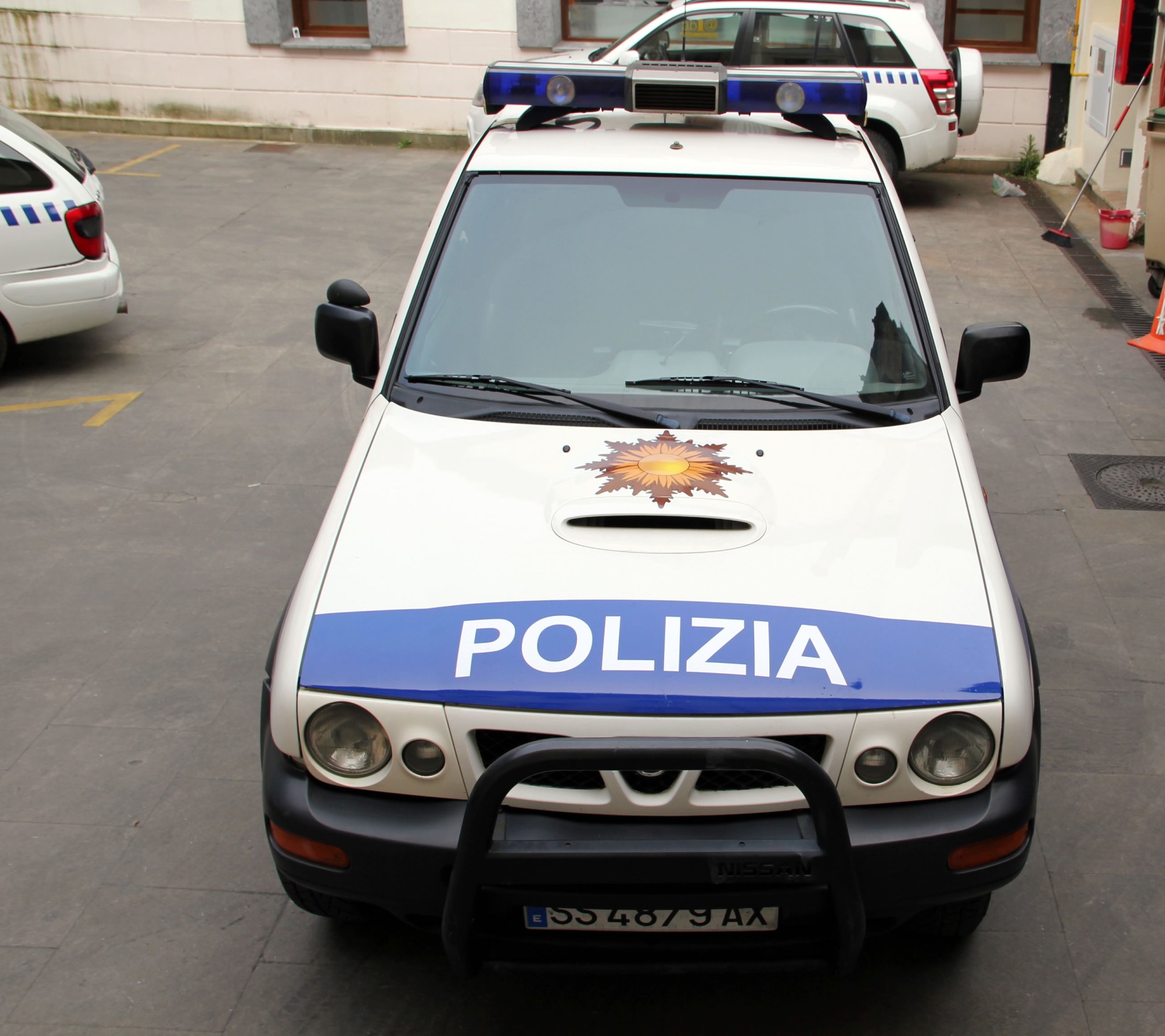 Vehículo de la Policía Municipal de Ermua