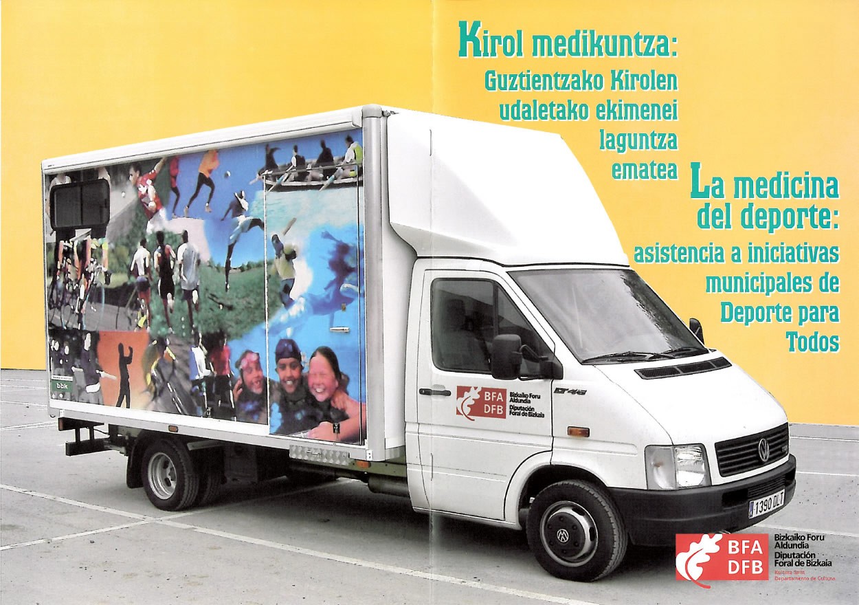 Vehiculo medicina deporte, de la DFB