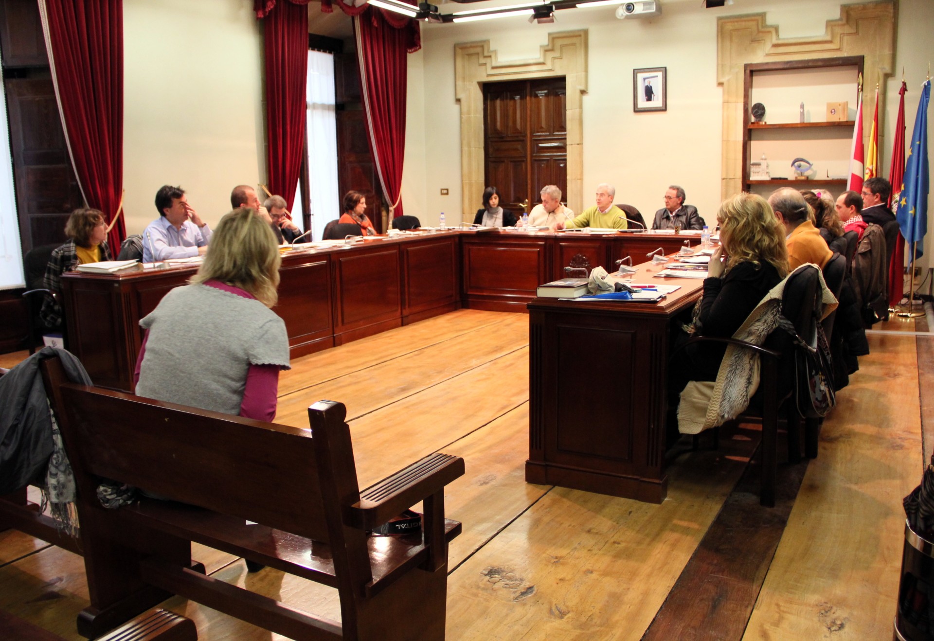 Vista general de la sala