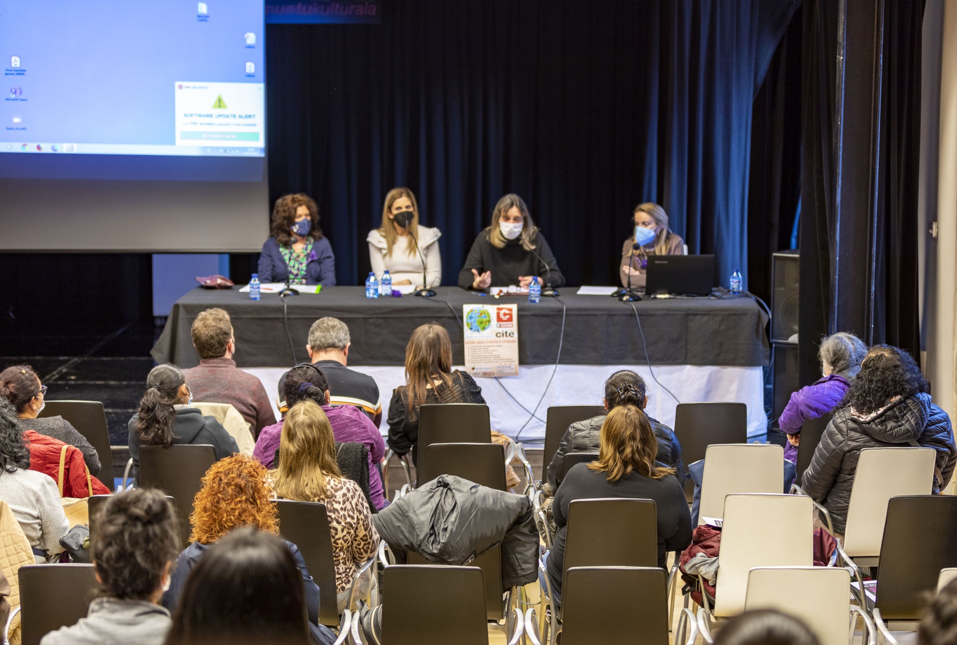 Vista general del auditorio