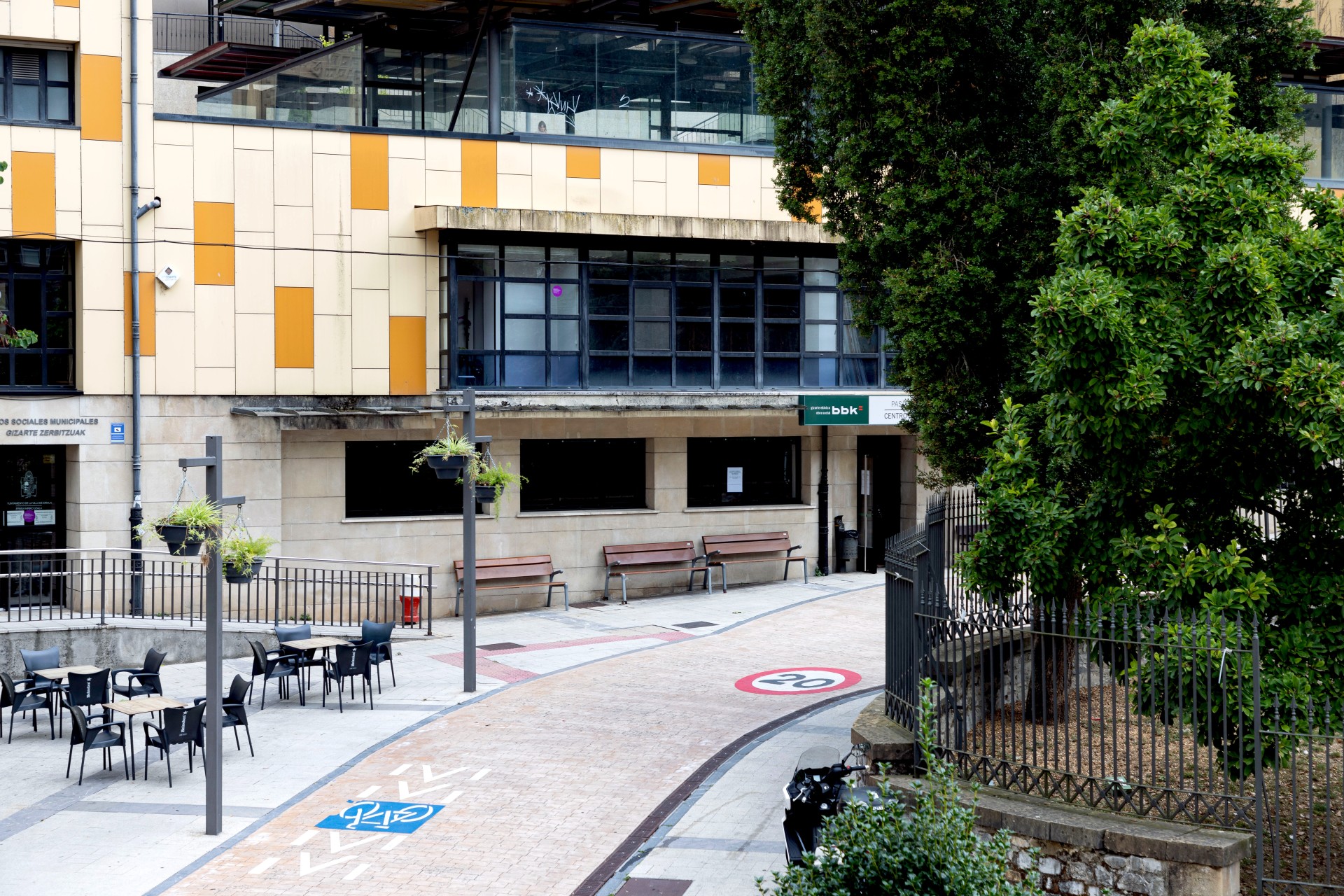 Vista general del Hogar del Jubilado/aa