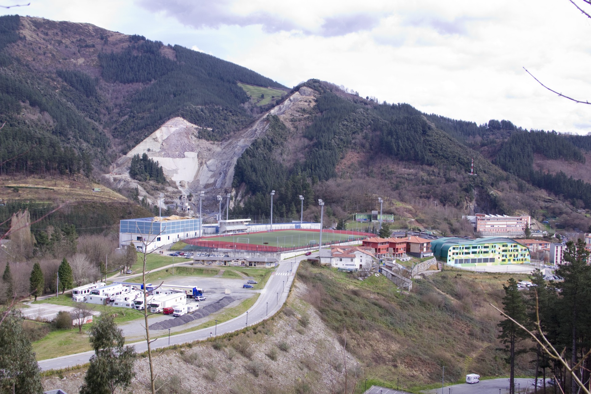 Vista panorámica de la zona