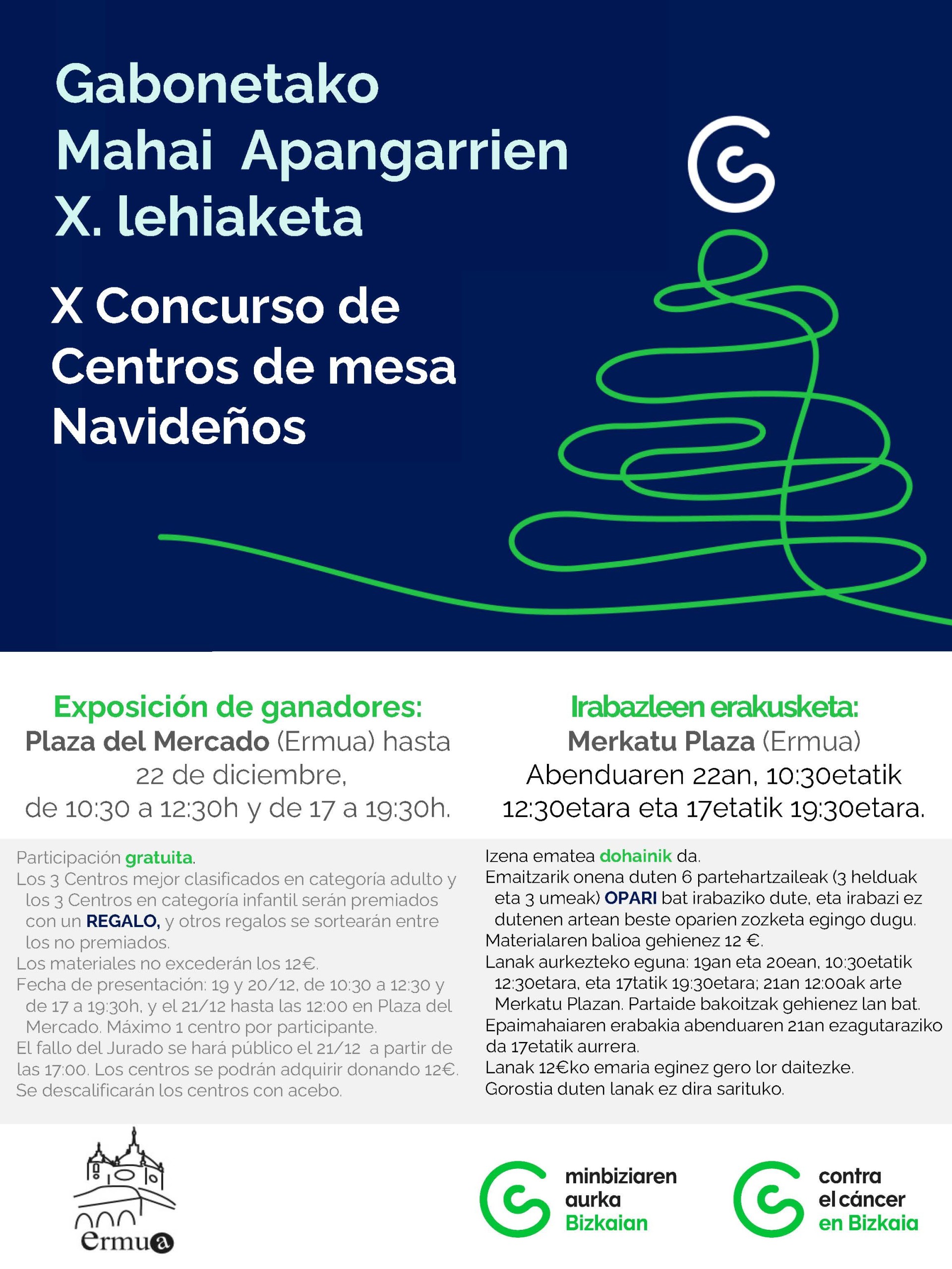 X Concurso de Centros de Mesa de Navidad