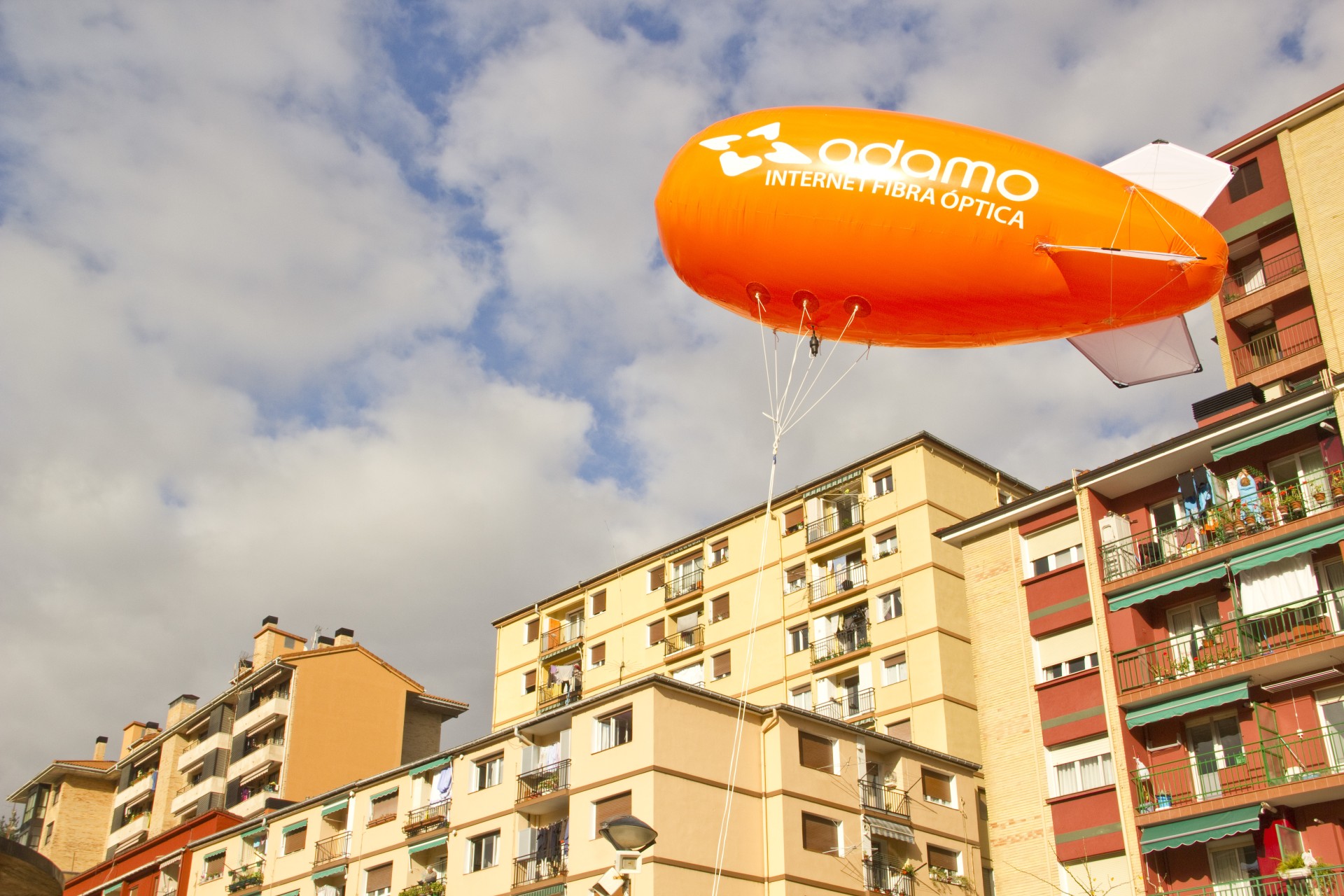 Zeppelin en la plaza de San Pelayo