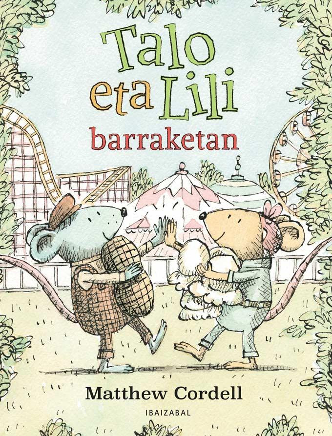 Talo eta Lili barraketan haur liburuaren azala