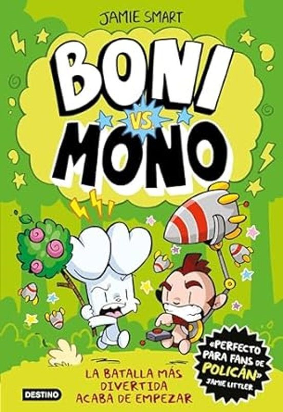 Boni Vs. Mono haur komikiaren azala