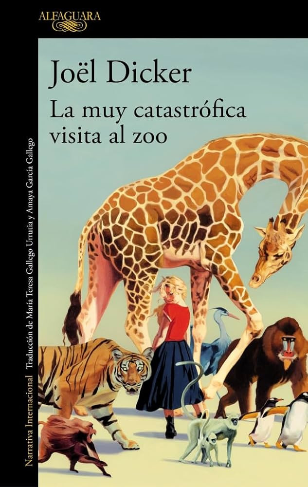 La muy catastrófica visita al zoo eleberriaren azala