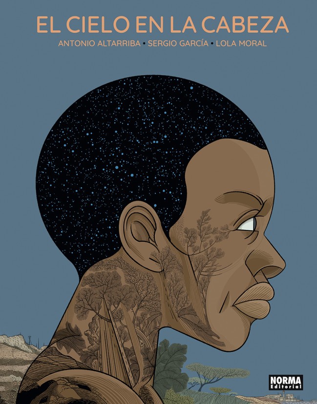 El cielo en la cabeza komikiaren azala