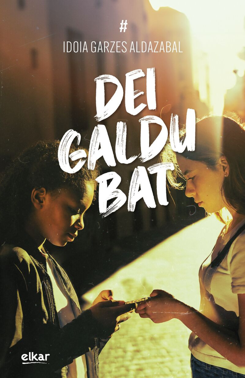 Dei galdu bat liburuaren azala