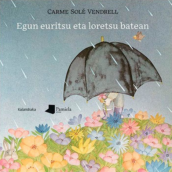 Portada del libro Egun euritsu eta loretsu batean