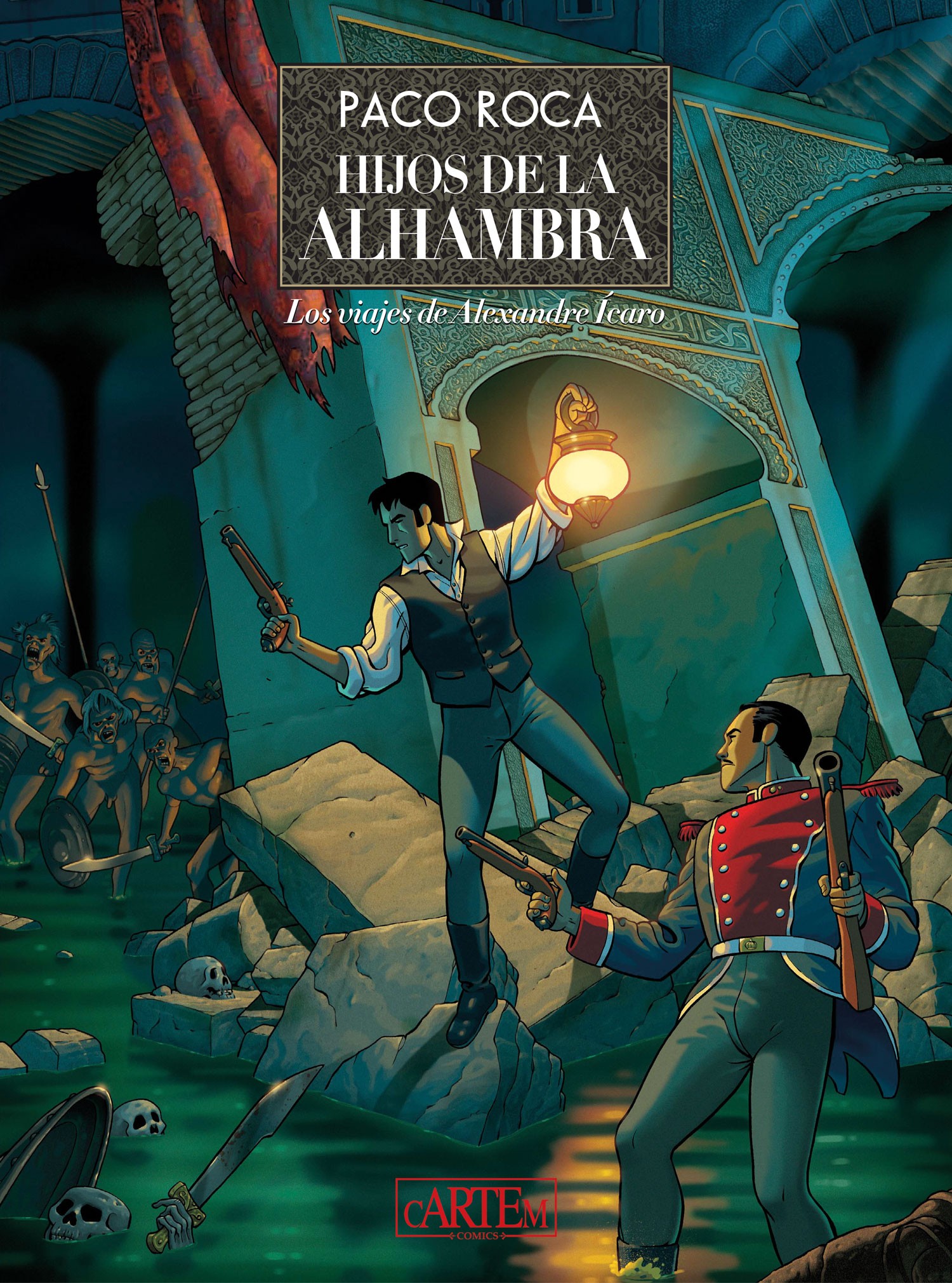 Portada del cómic Hijos de la Alhambra