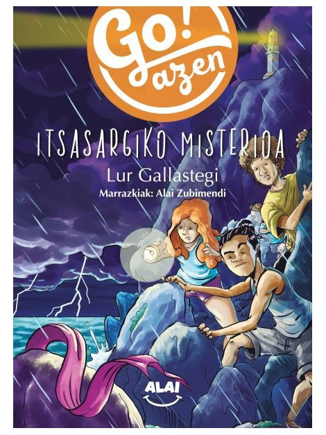 Portada del libro Itsasargiko misterioa