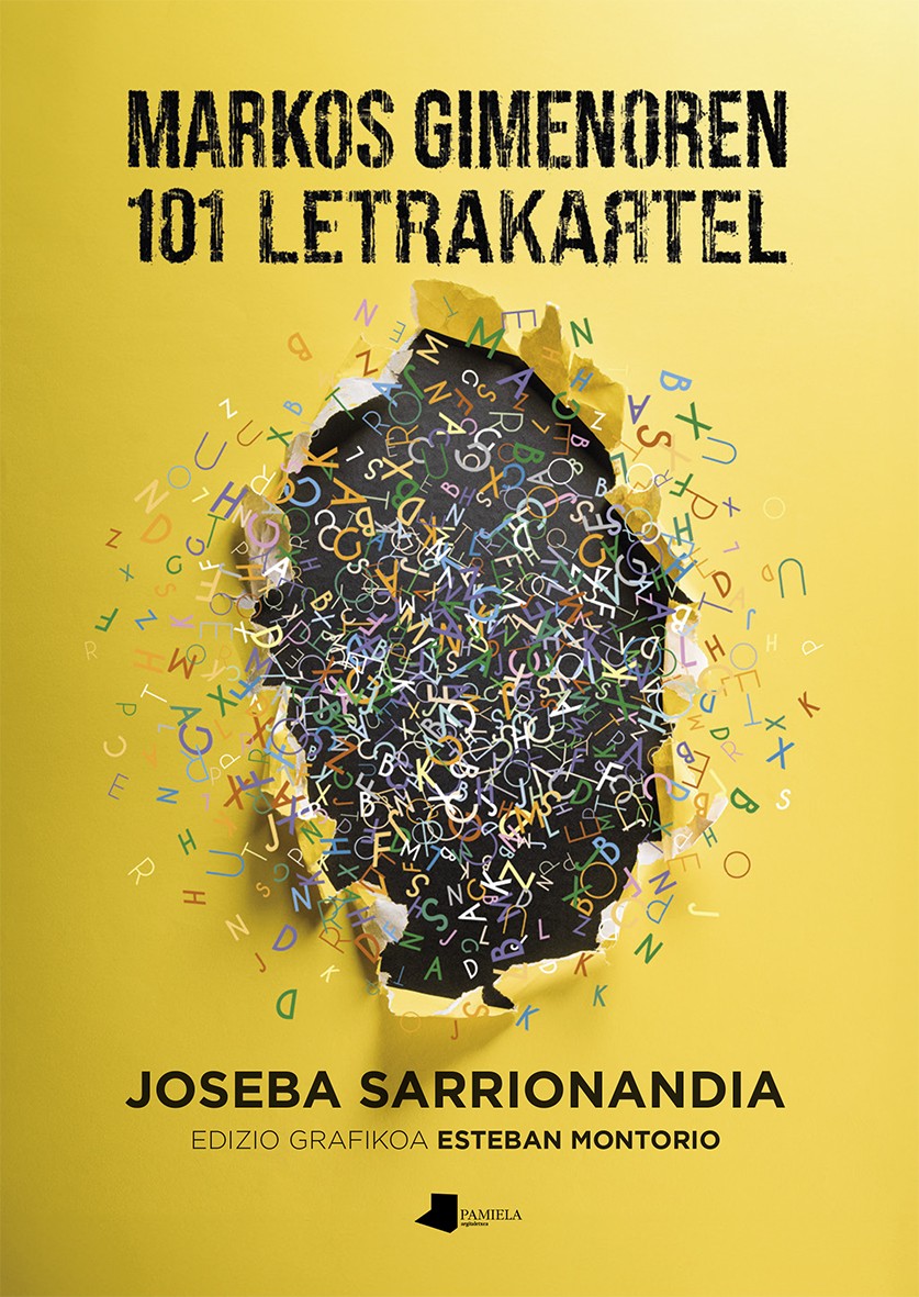 Portada del libro Markos Gimenoren 101 letrakartel