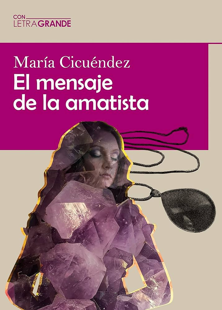 El mensaje de la amatista liburuaren azala