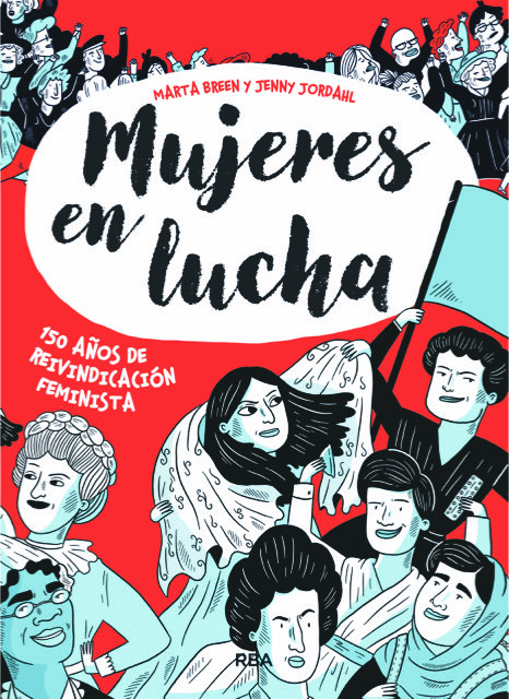 Portada del cómic Mujeres en lucha