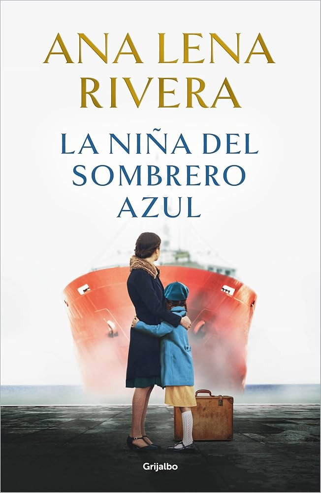 Portada de la novela La niña del sombrero azul