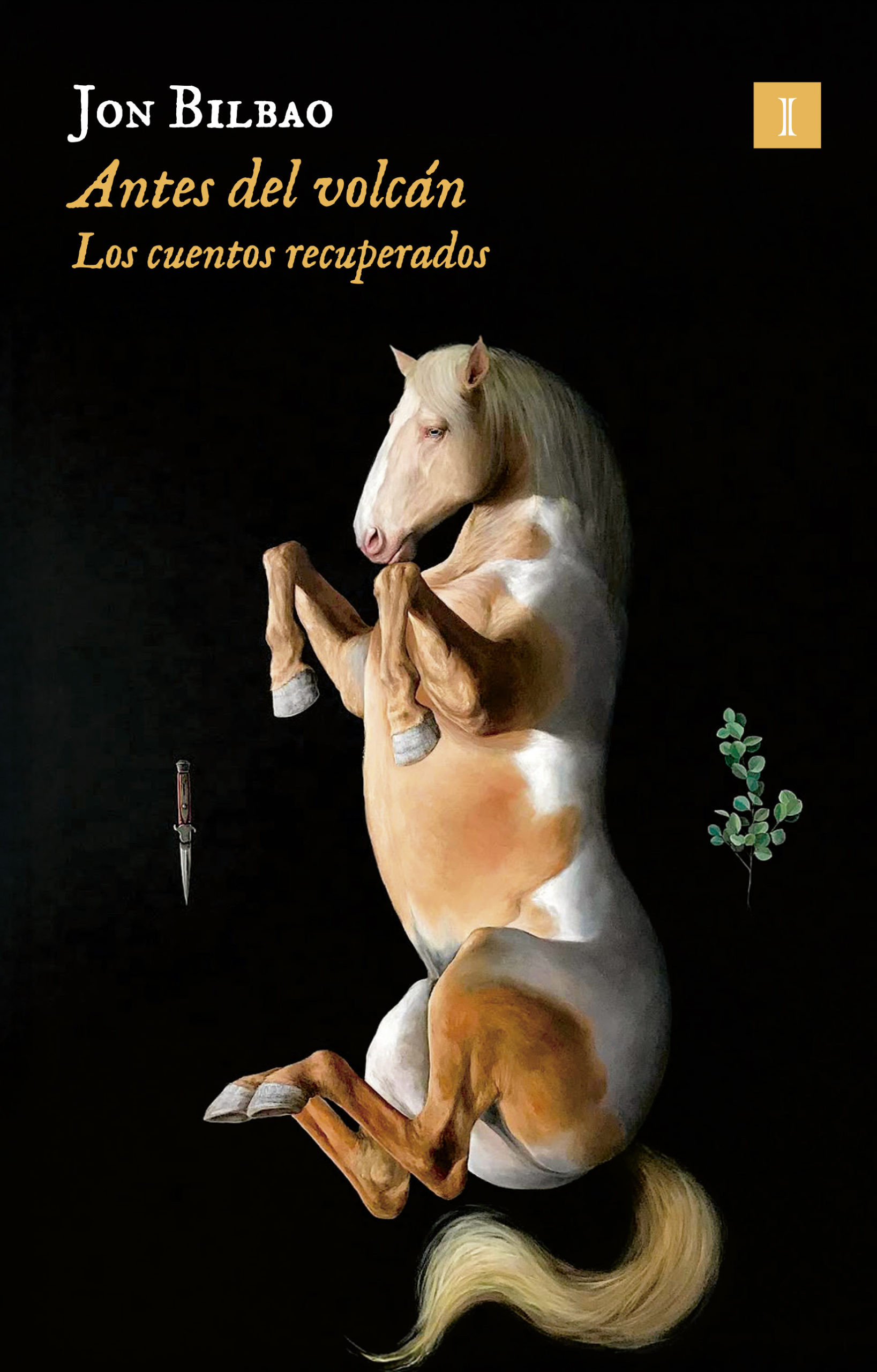 Antes del volcán liburuaren azala