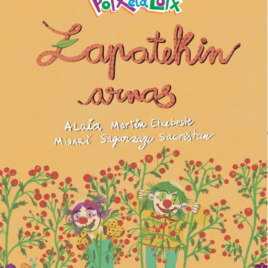 Zapatekin arnas haur liburuaren azala